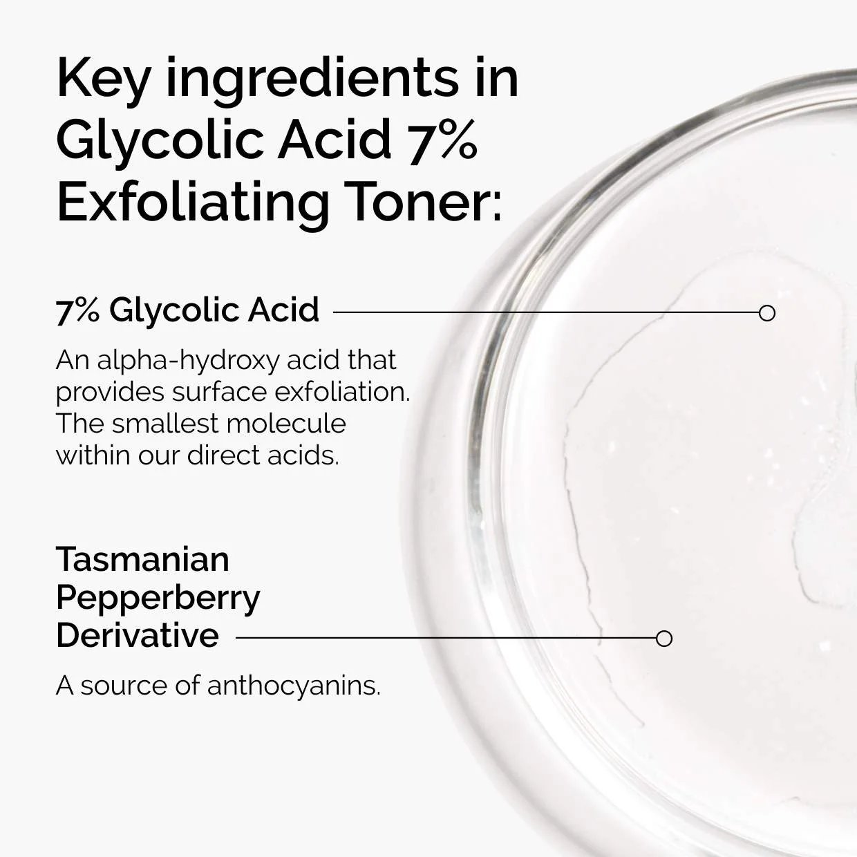 The Ordinary  Glycolic Acid 7% Exfoliating and Brightening Daily Toner 240 mL