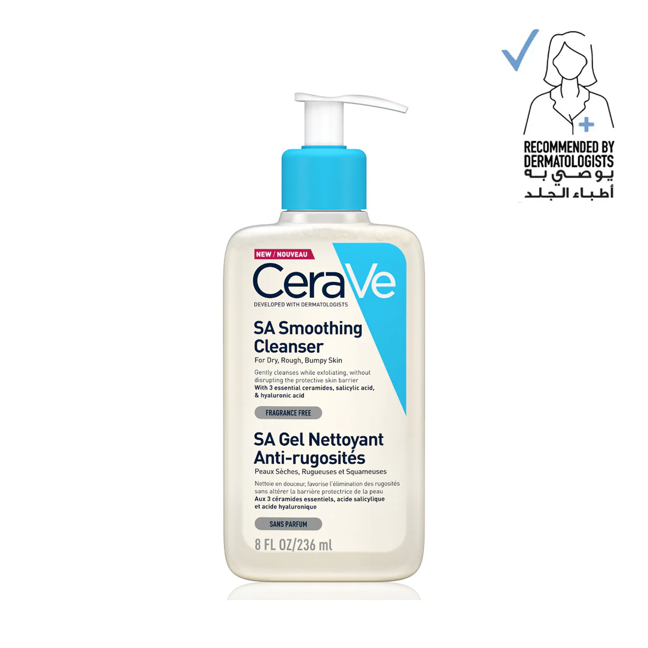 CeraVe SA Smoothing Cleanser 236mL