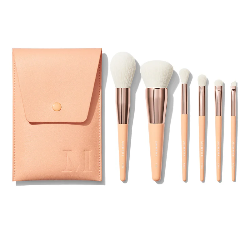 Morphe Aurascape 6-Piece Face & Eye Travel Brush Set