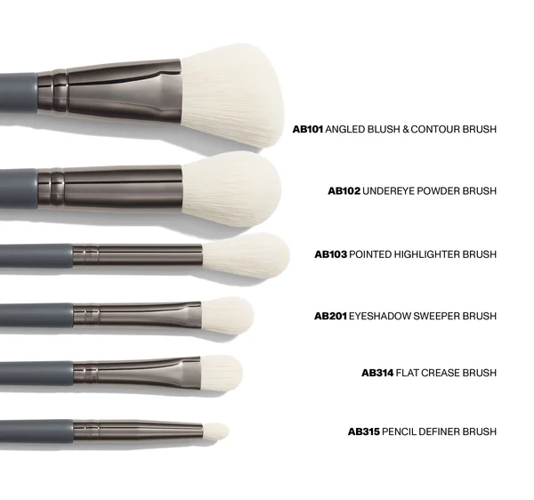 Morphe X Abby Roberts The Artcasts 7-Piece Essential Brush & Tubby Set