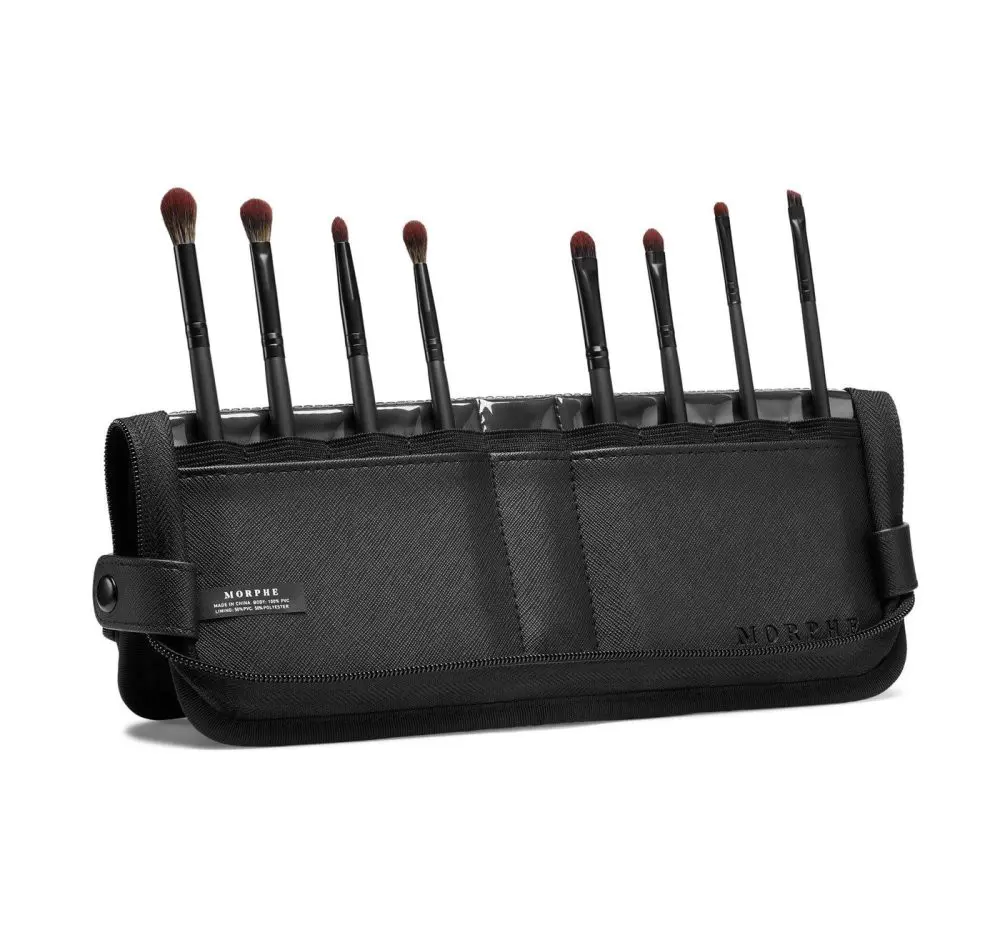 MORPHE MUA PORTFOLIO 8-PIECE EYE BRUSH SET + CASE