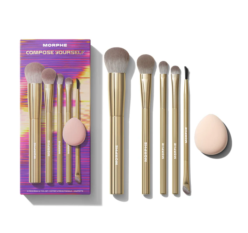 Morphe Compose Yourself 6-Piece Brush & Tool Set